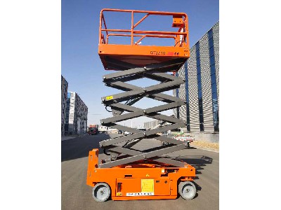 Self propelled scissor lifting platform